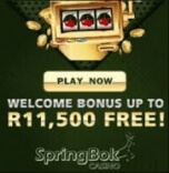 Get a Welcome Treat Worth R11500 from Springbok Casino this 2020