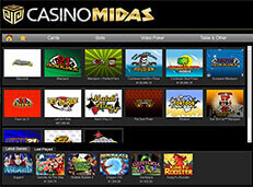 Casino Midas review screenshot