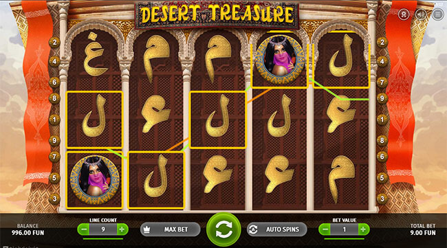 Desert Treasure Slot