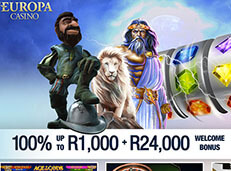 Europa casino screenshot