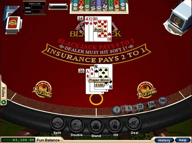Silversands Online Casino Poker