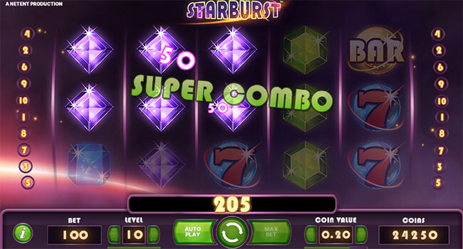 Starburst slots