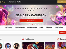 Wins Royal Casino review screenshot