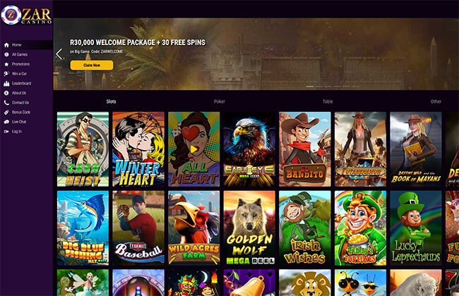 ZAR casino free games